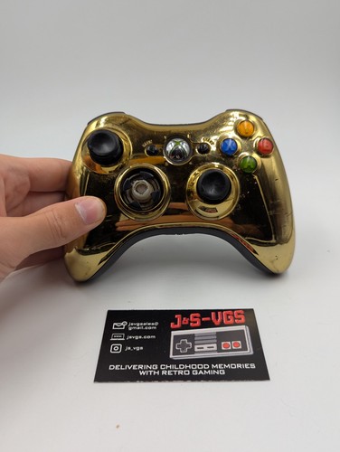 Microsoft xbox 360 gold chrome - microsoft,